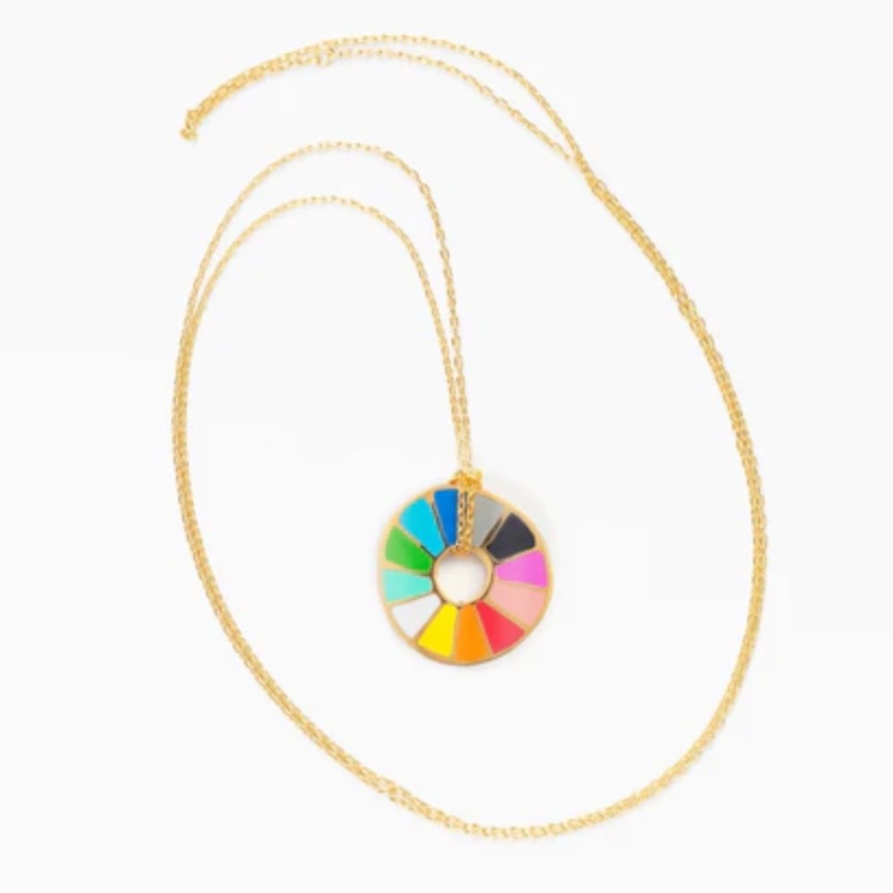 FREE W/PURCHASE YELLOW OWL COLOR WHEEL PENDANT